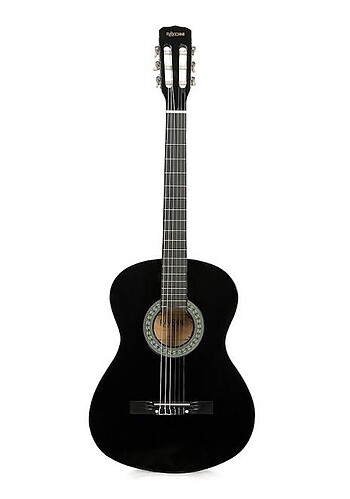 siyah klasik gitar + kılıf