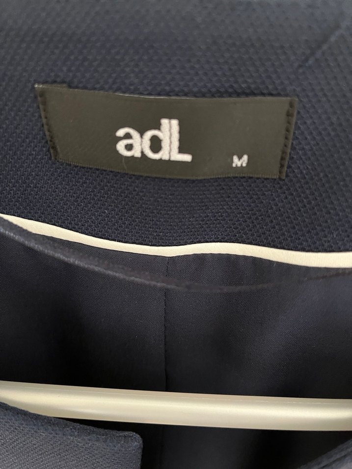 Klasik Kesim Lacivert Midi Blazer - Görsel 3