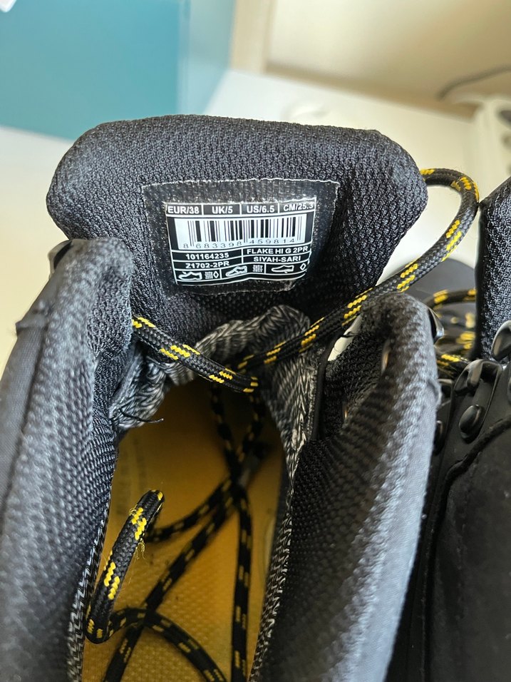 Sarı Detaylı Erkek Outdoor Botu - Görsel 5