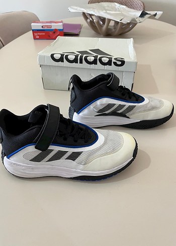 Erkek Çocuk Beyaz Adidas Spor Ayakkabı - Görsel 2