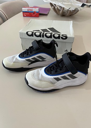 Erkek Çocuk Beyaz Adidas Spor Ayakkabı - Görsel 3