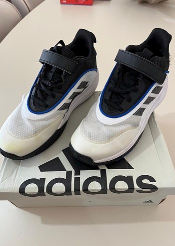 Erkek Çocuk Beyaz Adidas Spor Ayakkabı - Görsel 5