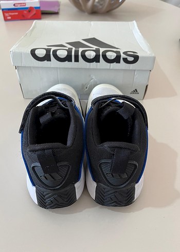 Erkek Çocuk Beyaz Adidas Spor Ayakkabı - Görsel 6