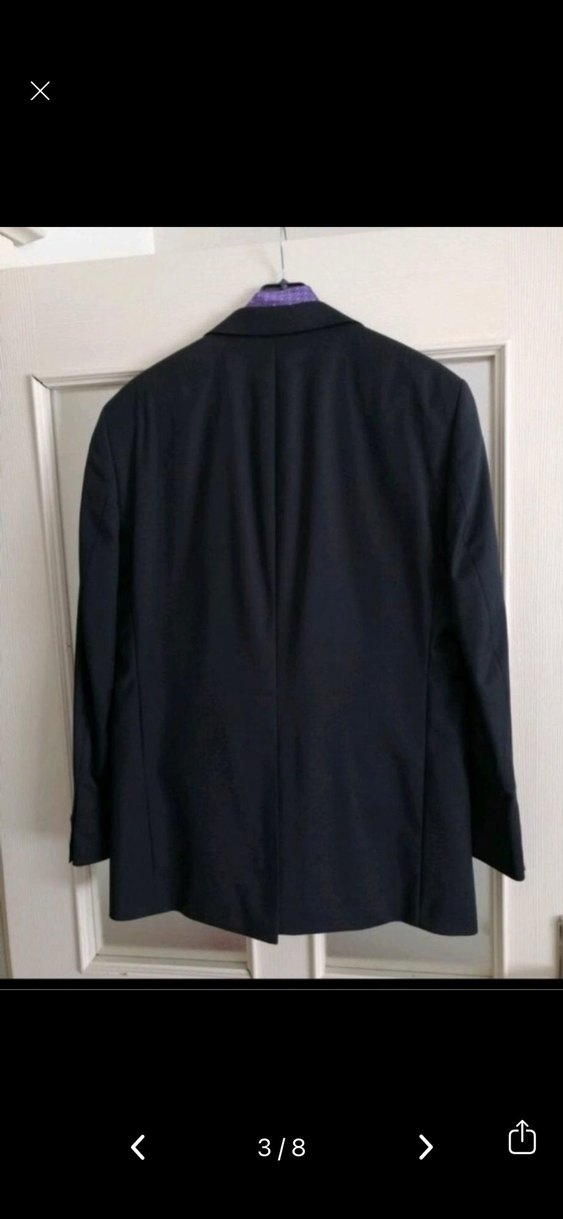 Klasik Kesim Erkek Siyah Ceket - Görsel 2