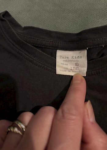 Zara çocuk tişört - Görsel 3