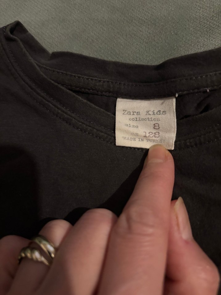 Zara çocuk tişört - Görsel 3