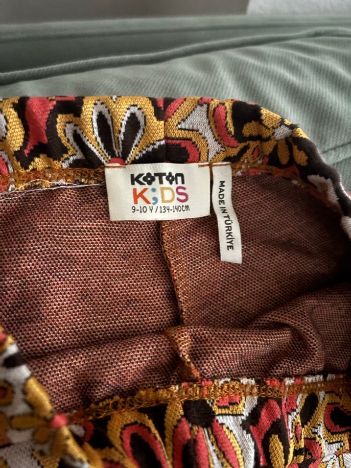 Çiçek Desenli Bohem İspanyol Paça Pantolon - Görsel 2