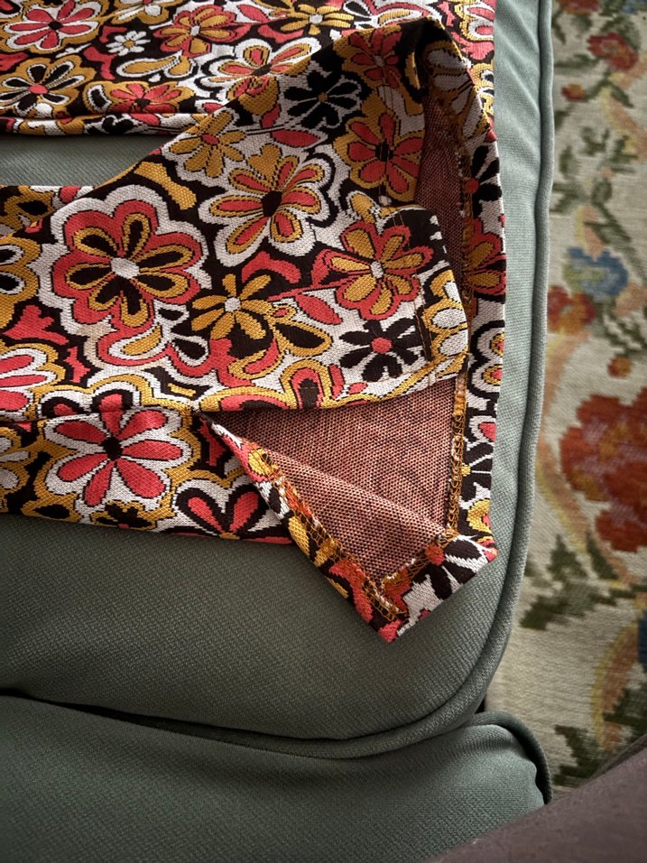 Çiçek Desenli Bohem İspanyol Paça Pantolon - Görsel 4