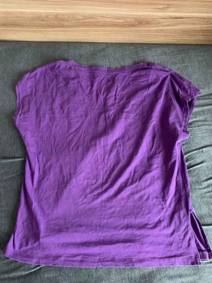 Adidas Vintage Mor Kısa Kollu Kadın Tişört - Görsel 2