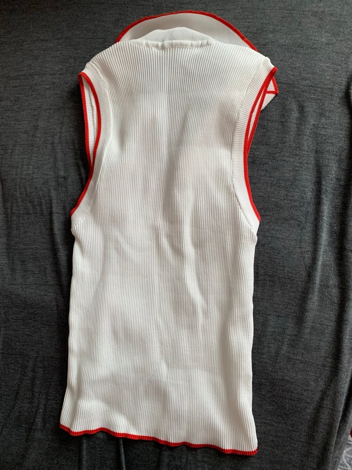 Koltuk polo yaka vücuda oturan triko - Görsel 2