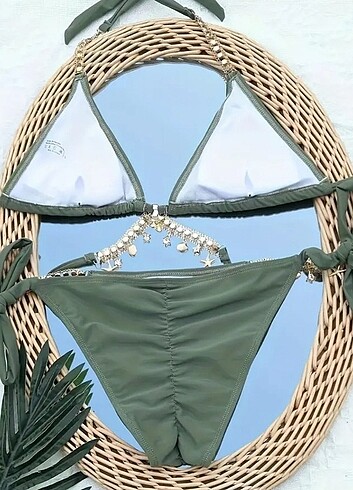 s Beden Taşlı bikini takım ithal ürün, sipariş üzerine getiriyorum