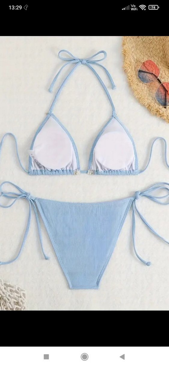 Mavi Boncuklu,Bikin takım ,s beden var - Görsel 2