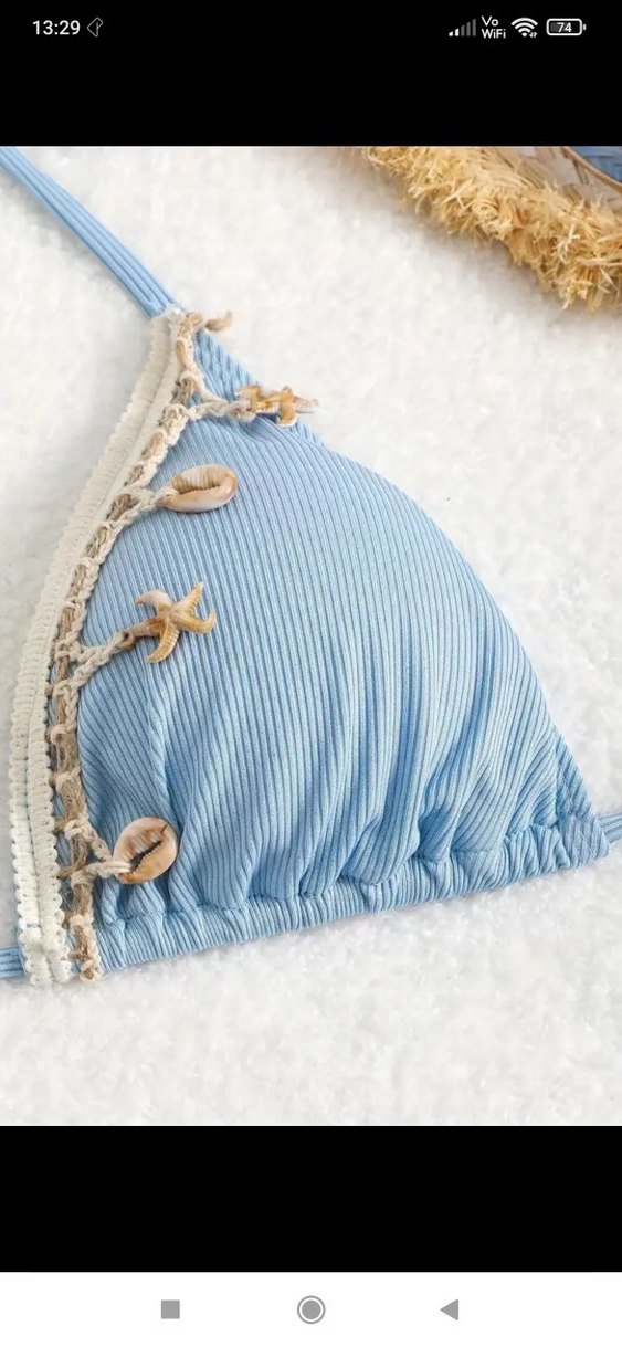 Mavi Boncuklu,Bikin takım ,s beden var - Görsel 3