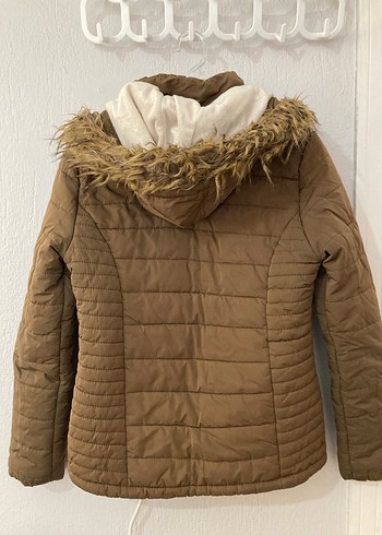 Bej Düğmeli Kadın Ceket - Görsel 3