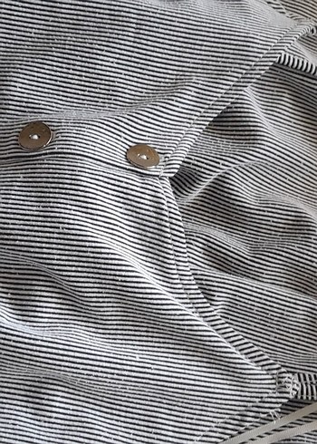 primark Çizgili Askılı Midi Tulum - Görsel 7