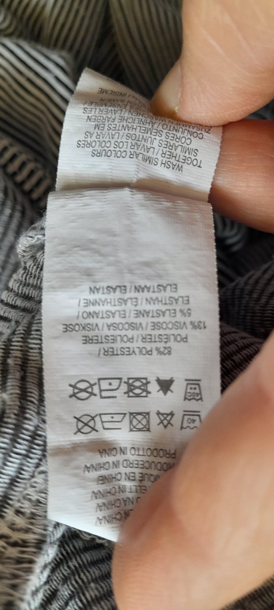 primark Çizgili Askılı Midi Tulum - Görsel 4