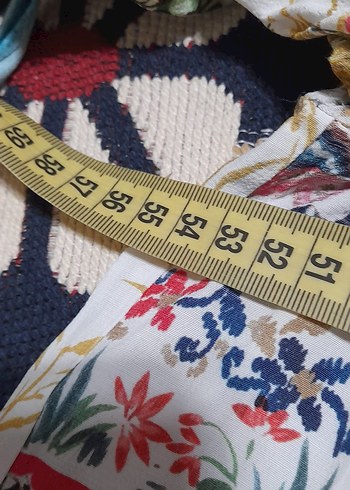 Adl love my body Renkli Bohem Kadın Bluz - Görsel 8