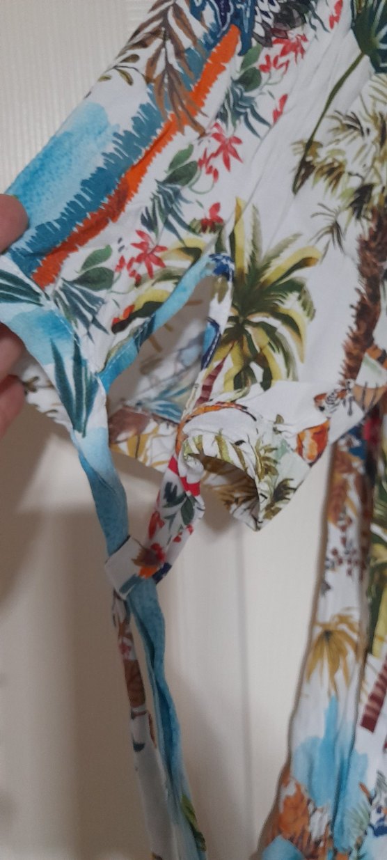 Adl love my body Renkli Bohem Kadın Bluz - Görsel 5