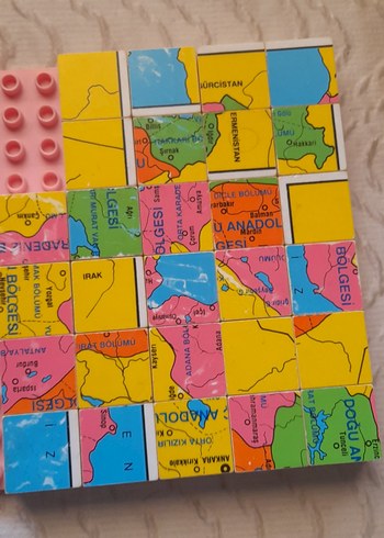 Renkli Çocuk Türkiye Haritası Puzzle - Görsel 3