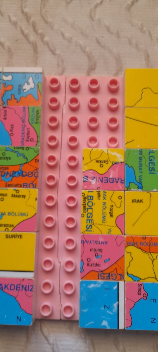 Renkli Çocuk Türkiye Haritası Puzzle - Görsel 4