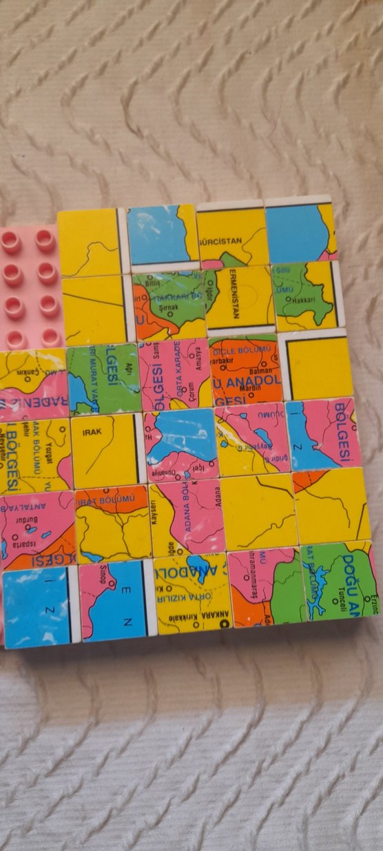 Renkli Çocuk Türkiye Haritası Puzzle - Görsel 3