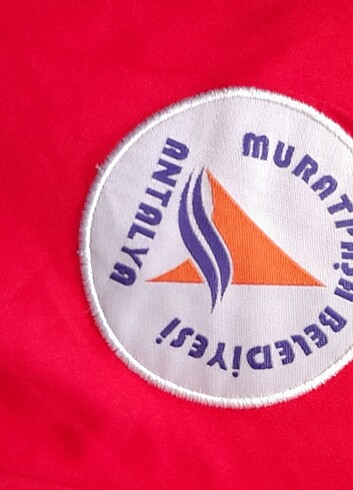 xs Beden kırmızı Renk Muratpaşa belediyesi forması