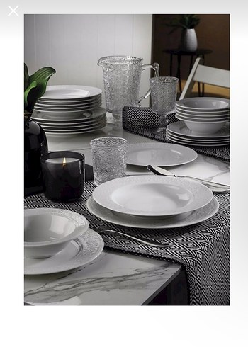Beyaz Yemek Takımı - Görsel 2