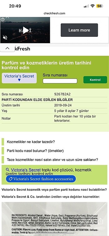  Beden Renk VS BOMBSHELL