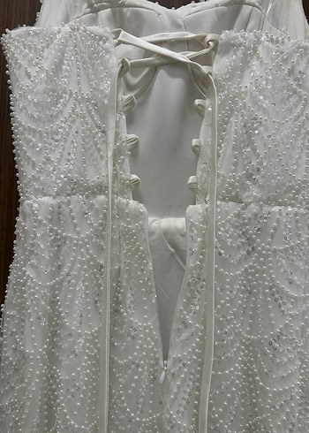 Beyaz Abiye - Görsel 8