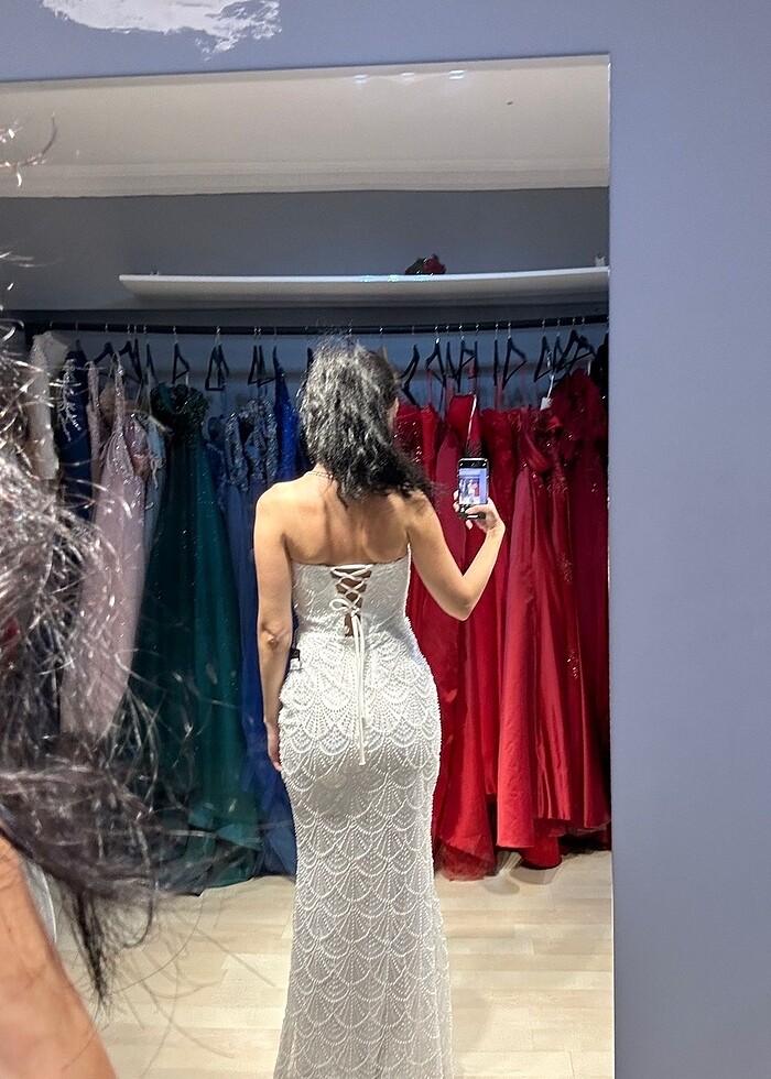 Beyaz Abiye - Görsel 3