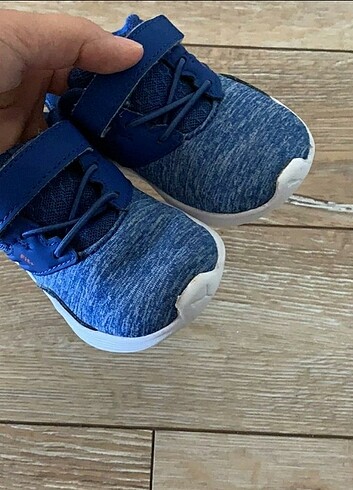 22 Beden mavi Renk Orjinal puma erkek bebek spor ayakkabı 