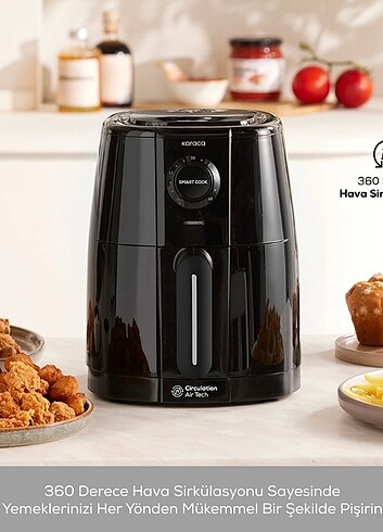 Karaca Smart Cook Airfryer 2.2 Litre