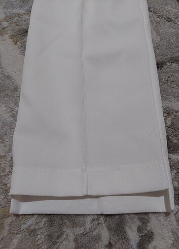 38 Beden beyaz Renk Havuç pantolon 