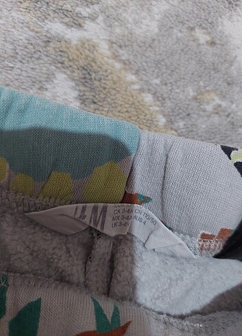 H&M Alt eşofman 3 4 yaş