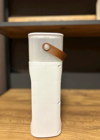 Kiwi Beyaz ve Gri Masaüstü Vantilatör - Görsel 4