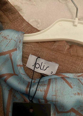 Drapeli ceketli kolsuz kadın Tuniği - Görsel 3