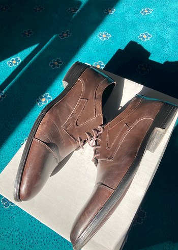 Altınyıldız Kahverengi Deri Klasik Erkek Ayakkabısı - Görsel 4