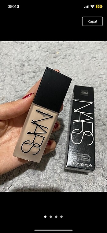 Nars Nars fondöten