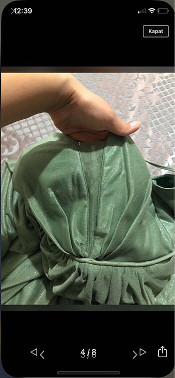 xl Beden Abiye elbise