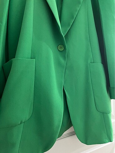 Yeşil blazer