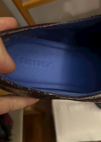 Greyder Yılan Desenli Platform Topuklu bordo Kadın Ayakkabı - Görsel 7