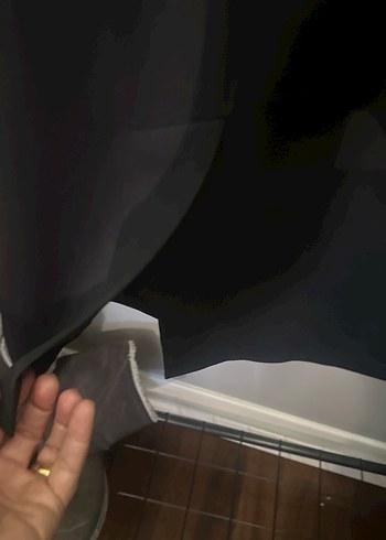 İpekyol Siyah saten Kemerli Kalem Etek - Görsel 9