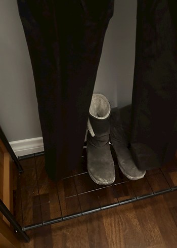 Mango kahverengi  Kadın Ofis Pantolonu, Normal Boy - Görsel 5