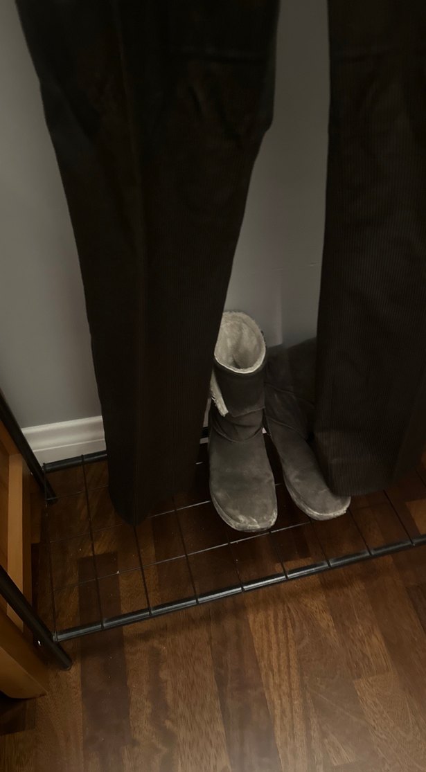 Mango kahverengi  Kadın Ofis Pantolonu, Normal Boy - Görsel 5