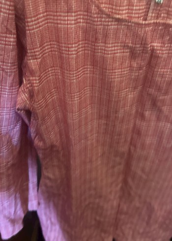 Beymen studio kırmızı Uzun Kollu Keten elbise - Görsel 12