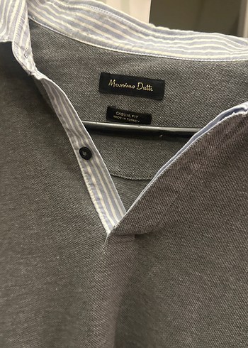 Gri Erkek Keten Uzun Kollu Gömlek Yaka Kazak - Görsel 7