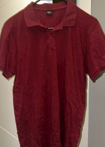 Dufy Bordo Erkek Polo Tişört Kısa Kollu - Görsel 5