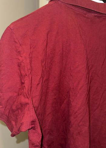 Dufy Bordo Erkek Polo Tişört Kısa Kollu - Görsel 7