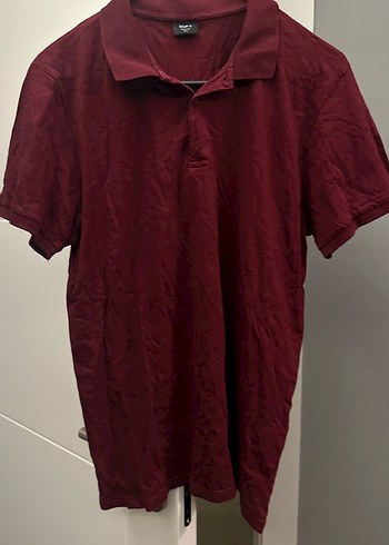 Dufy Bordo Erkek Polo Tişört Kısa Kollu - Görsel 2