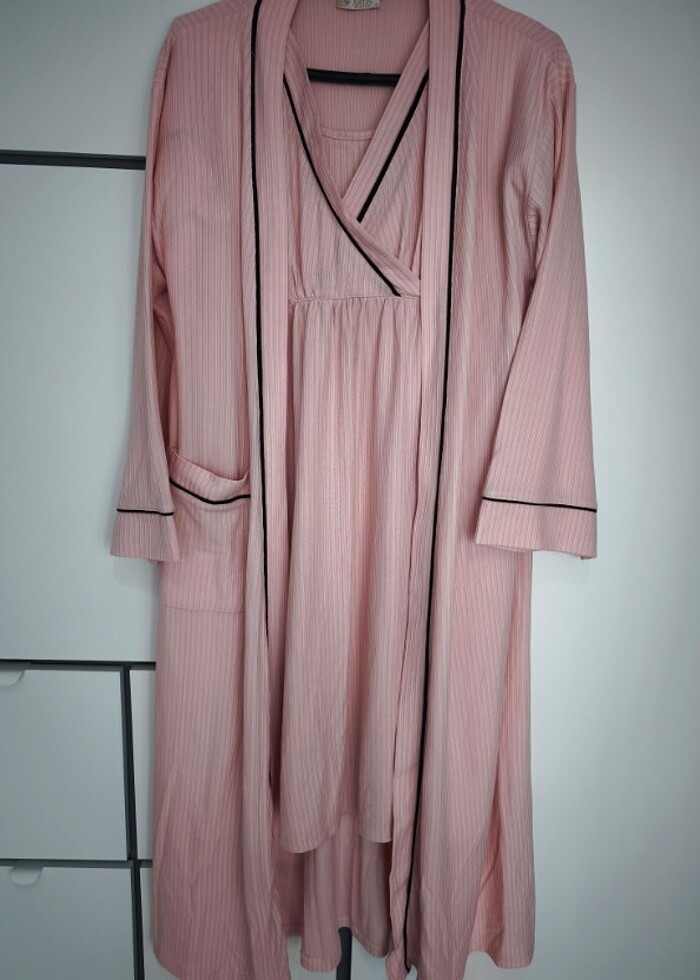 Artış collection sabahlıklı gecelik takımı - Görsel 4